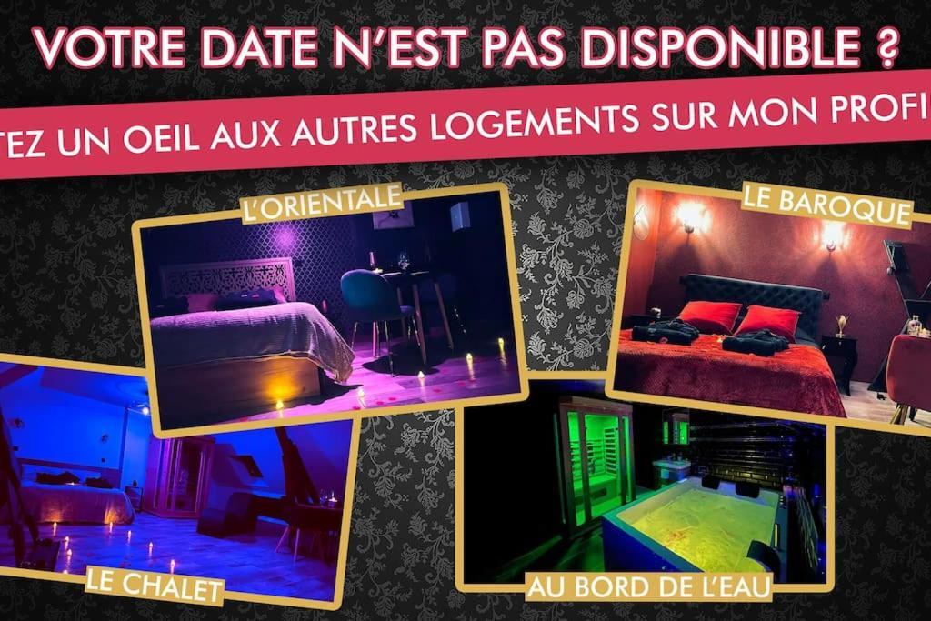 Love Room L' Orientale / Jacuzzi / Sauna Chateau-Landon 外观 照片
